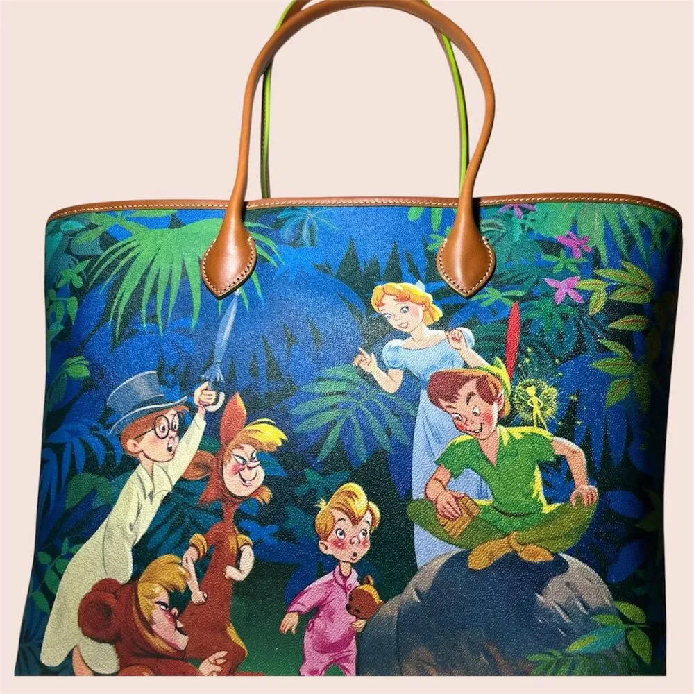 Disney Peter Pan Dooney & Bourke Purse Tote Bag, New With Tags